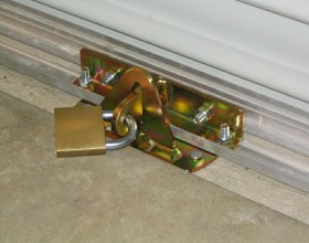 New Sliding Door Lock Bar