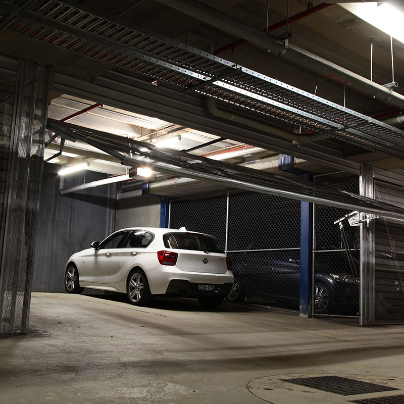 Garage door stuck open left